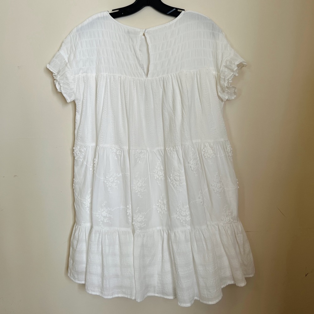 White babydoll dress - Picture 2 of 3